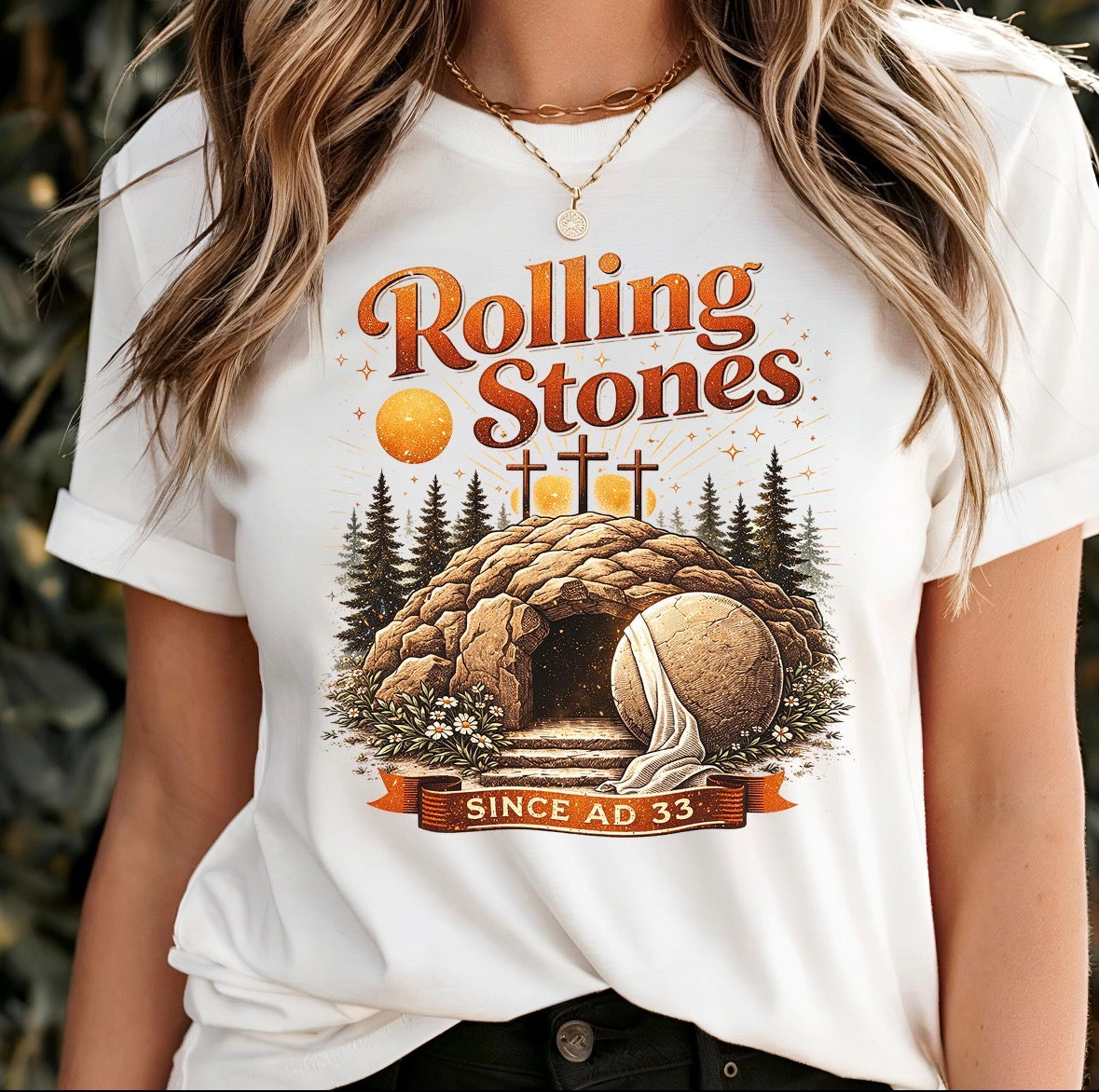 Rolling Stones - He is Risen - Unisex Tee