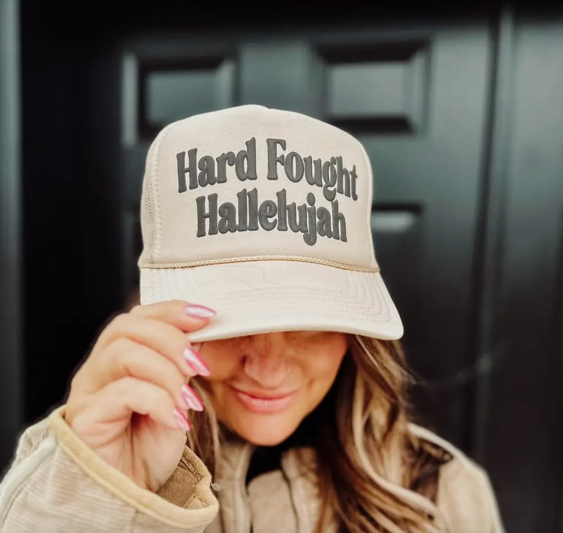 Hard Fought Hallelujah - Trucker Mesh Hat