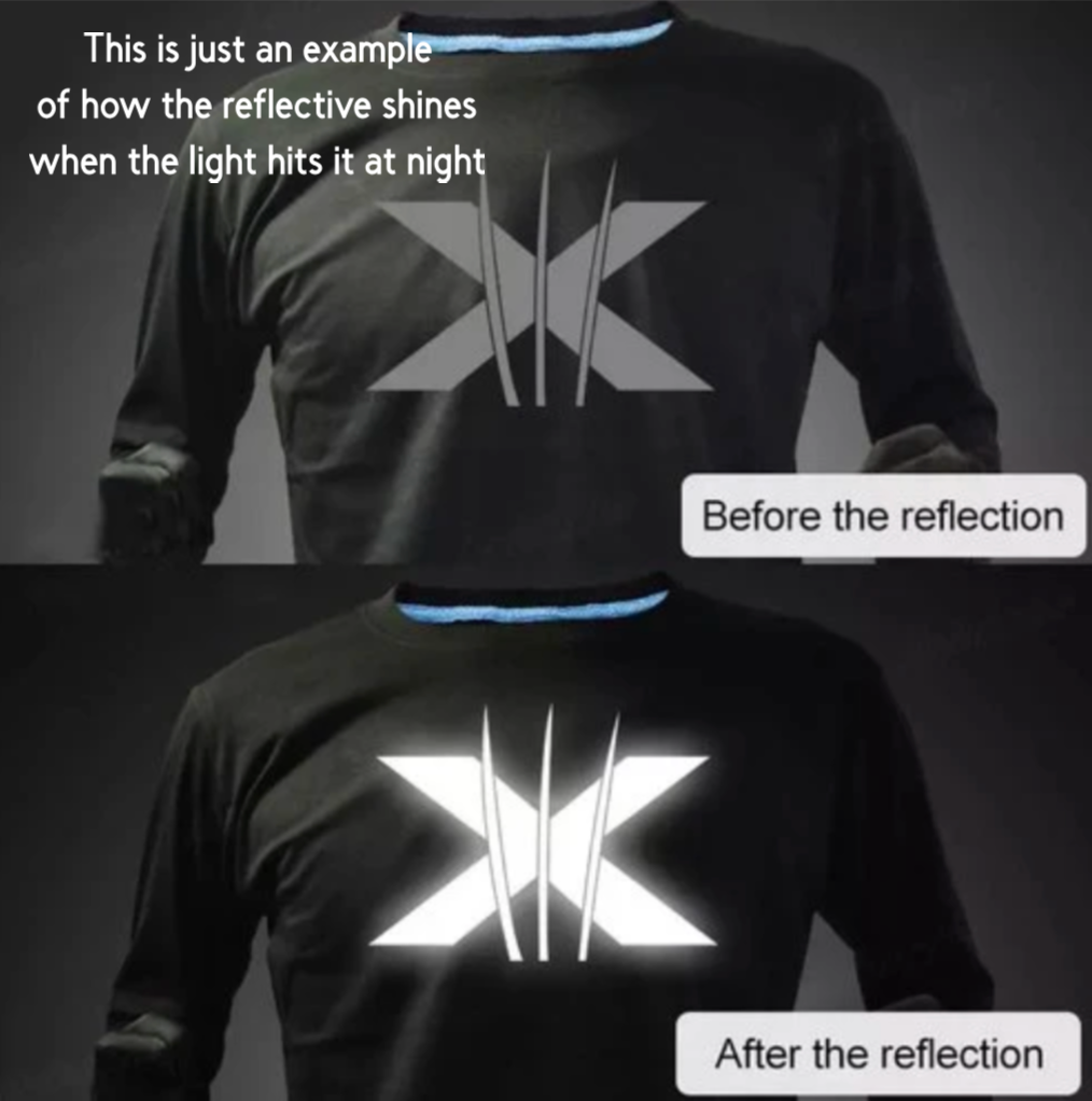 Jesus is King Reflective Black Tee